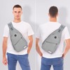 ZOMAKE Sling Bag,Small Crossbody Sling Backpack,Water Resistant Shoulder Bag Anti