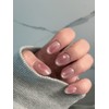 [Glass bead nail high quality] Glass bead rosy - Mini