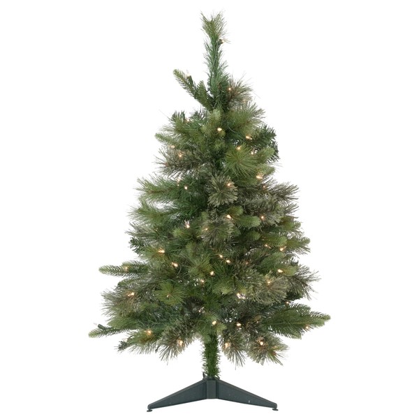 Northlight Pre-Lit Kingston Cashmere Pine Full Artificial Christmas Tree Clear