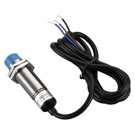 Heschen M18 Capacitive Proximity Sensor Switch, Non-Shield Type, LJC18A3-B-Z/AY, Detector 1-10 mm, 10-30VDC 200mA, PNP Normal Closed (NC), 3 Wires
