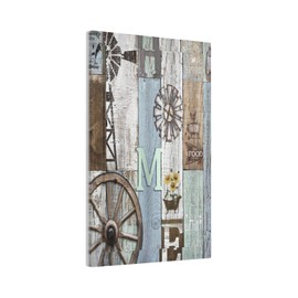 Farmhouse Country Rustic Western Barn Door No Device Light Switch Cover 1 Gang Wall Plate Decorative Blank Switchplate Electrical Faceplate for Bathroom Bedroom Home Decor