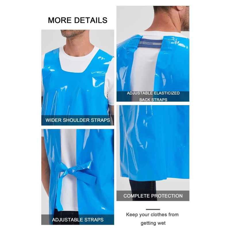 Nanxson Unisex Waterproof Apron Lightweight TPU Work Coat Work Apron