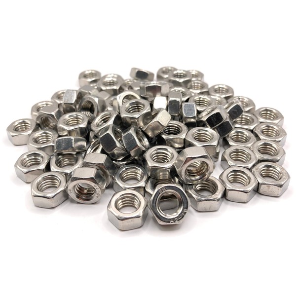 Nuts made of stainless steel M2.5 hexagon, HU made of