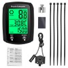 SKIKHN Digital Bicycle Computer, Speedometer Bicycle, 19 Functions Waterproof with
