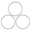 Ideen mit Herz Metal Rings for Crafts, pack of 3,