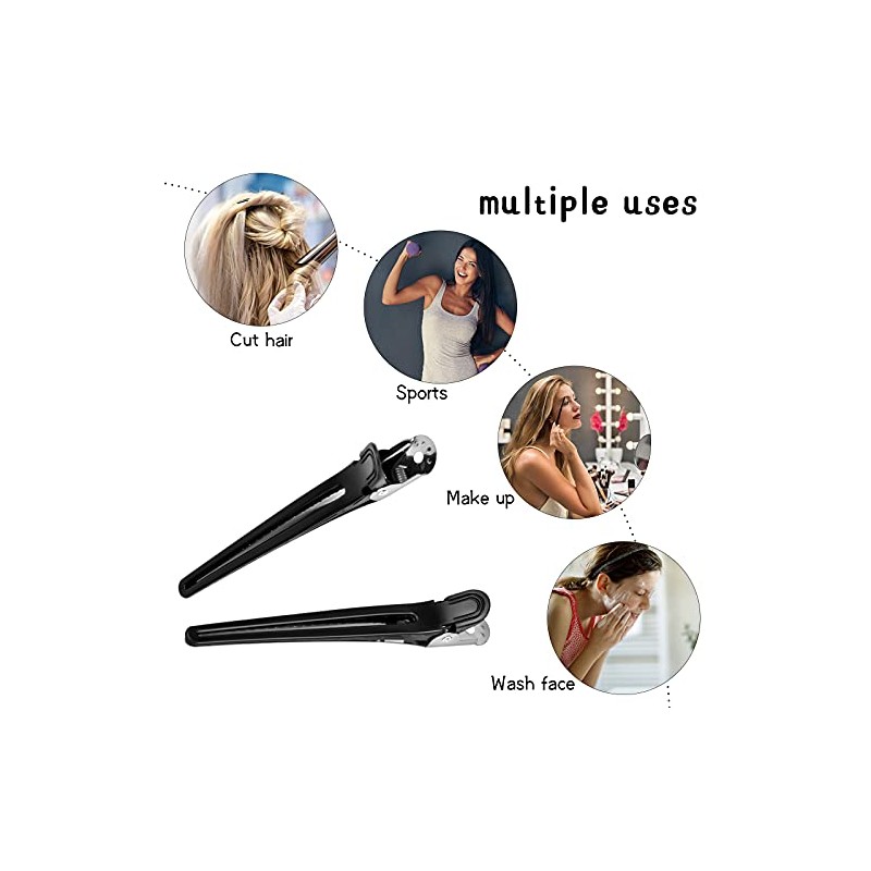 12pcs Pinzas Para Cabello Para Estilizar y Seccionar, Pinzas Para