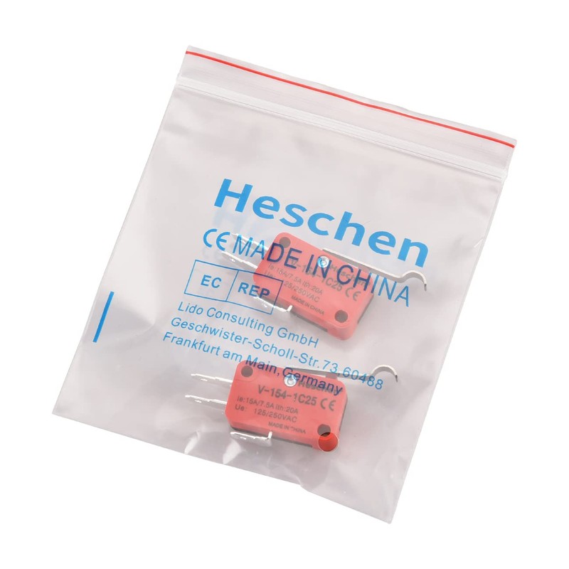 Heschen Micro switch V-154-1C25 SPDT Crank type 20A 250VAC 2