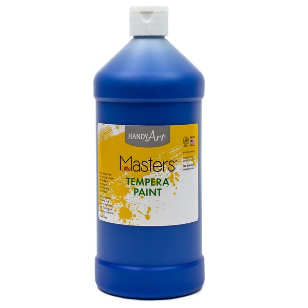 Handy Art Little Masters Tempera Paint 32 ounce, Blue