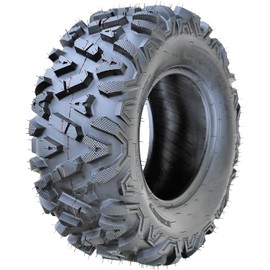 Forerunner Knight M/T ATV UTV Mud Off-Road Tire-25x10.00-12 25x10-12 25x10x12 50F Load Range 6 Ply BSW Black Side Wall