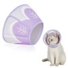 Cat Cone Collar Soft to Stop Licking and Scratching Adjustable