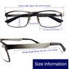 Circleperson Men Photochromic sun sensible Reading glasses Sunglasses spring hinges