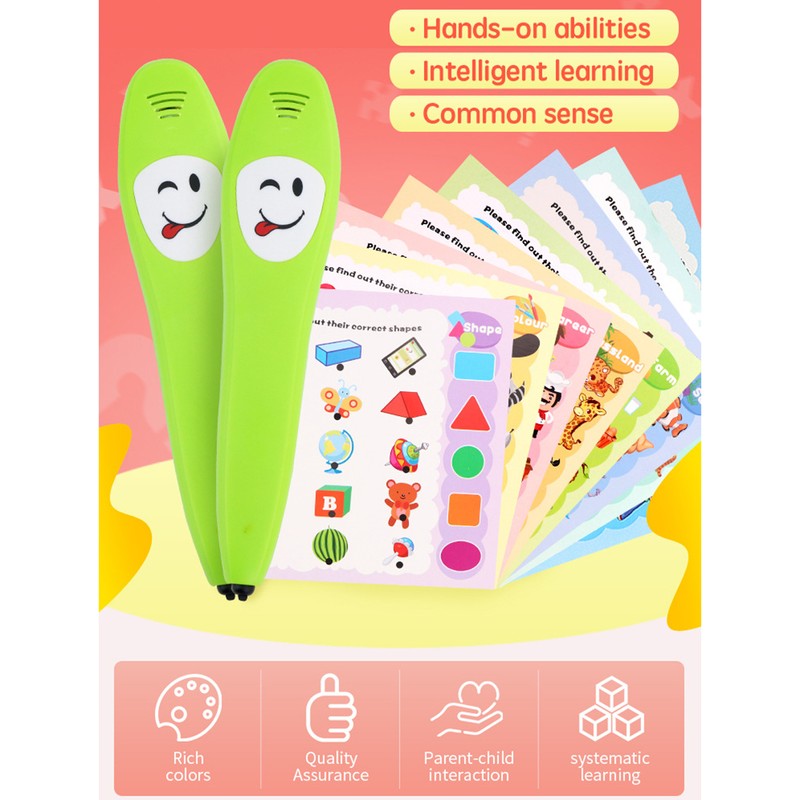 Electronic English Book with Smart Logic Learning Pen Early Education