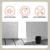SANATO Black Cylindrical Floor Mounted Stainless Steel 304 Door Stop
