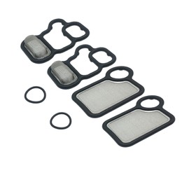 Bxoxlmm 15815-RAA-A01 15815-RAA-A02 91319-PAA-A01 Solenoid Spool Valve Gasket Kit for VTEC K-Series Element (2 Sets) - Rubber