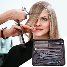 Professional Hairdressing Scissors Set | Thinning Hairdressing Haircut | Thinning Scissors, Hair Scissors Stainless Steel Hairdressing Shears Set For Men Women