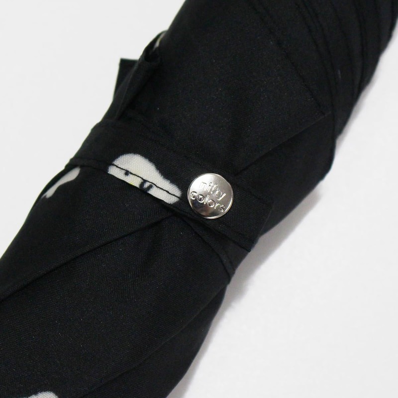 Nifty Colors 1782BK Ghost Slender Mini Folding Umbrella