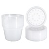 Raneped Deli Cups with Fabric Vented Lids, Culture Cup Mesh