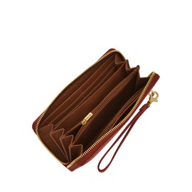 Fossil Women's Logan Clutch, Red, red