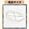 Women's Headband Wave Thin Gold Simple Gold