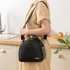 Taoluwin Insulated Lunch Bag, Semi-Circle Thermal Lunch Tote Bag with