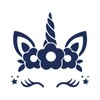 Tattwo.me 2 Week Waterproof Temporary Plant Tattoos - Unicorn Head