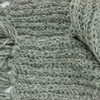 LOUDelephant Chunky Wool Knit Scarf - Plain - Oatmeal