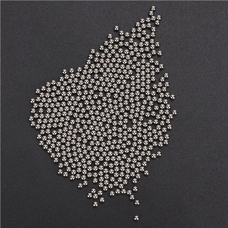 Stainless Steel Polishing Beads Burnishing Ball Jewelry Polishing Accessory (2mm)