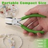 Telituny Carbon Steel Jewellery Pliers, Nylon Jaw Pliers, Flat Pliers,