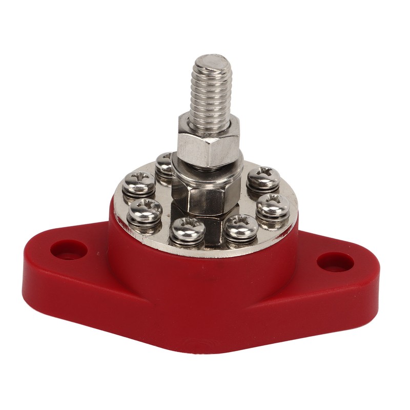 Power Distribution Block 8 Terminal 3/8in Stud DC48V 180A Universal