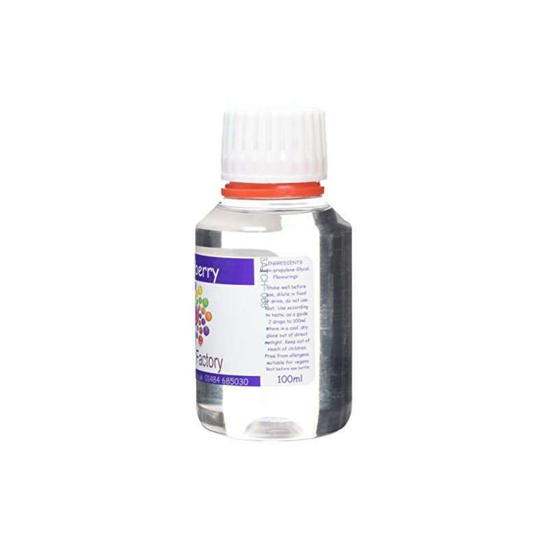 Flavour Factory Intense Food Flavouring, Strawberry, 100 ml