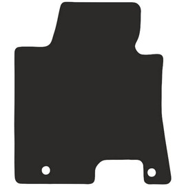 Wielganizator Car Mat - Suitable for Hyundai i30 II Hatchback, Estate 2011-2017 - Velour - Car Accessories - Car Floor Mats - Floor Mat Car - 1 Piece - Black