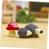 CIYODO Garden Micro Landscape Ornament 3 Sets of Resin Miniature