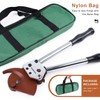 Knoweasy Heavy-Duty Ratcheting Cable Cutters: Efficient J40 Wire Cutter for