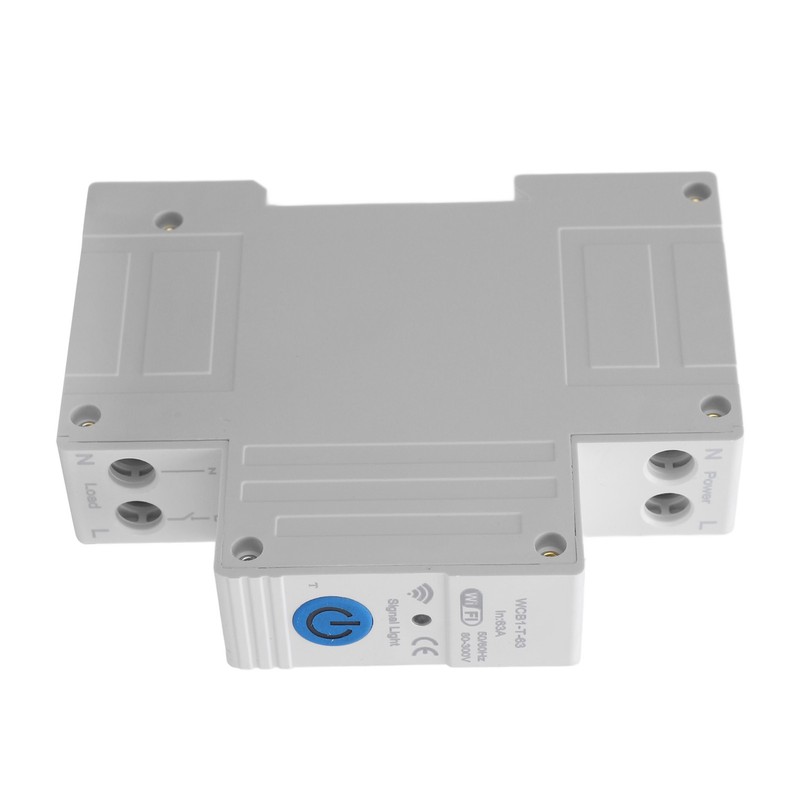 WiFi Circuit Breaker for Tuya APP DIN Rail Mount Remote