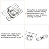 sourcing map 4 Pcs Hasp Clasp Latch Lock, 30 x