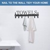 Azmoncy Over The Door Hooks, Towel Rack for Bathroom Towel