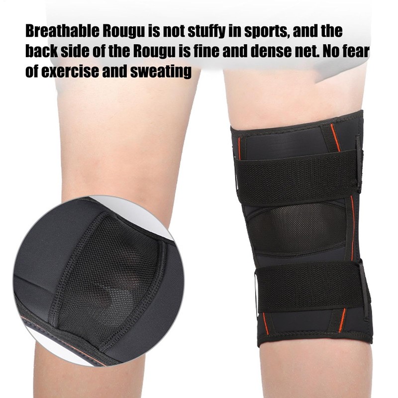 Knee Brace for Sports | Shock-Absorbing Breathable Pads - Mesh
