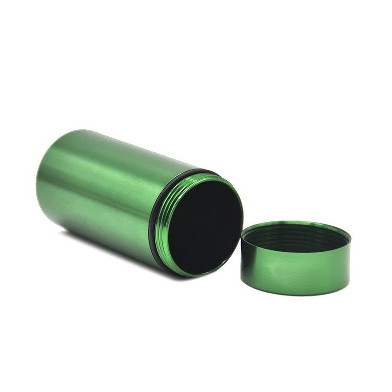 Stash Jar - Airtight Water Proof/ Smell Proof Aluminum Herb