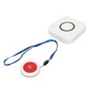 Wireless Caregiver Pager 4 Level Volume Waterproof SOS Alert Button
