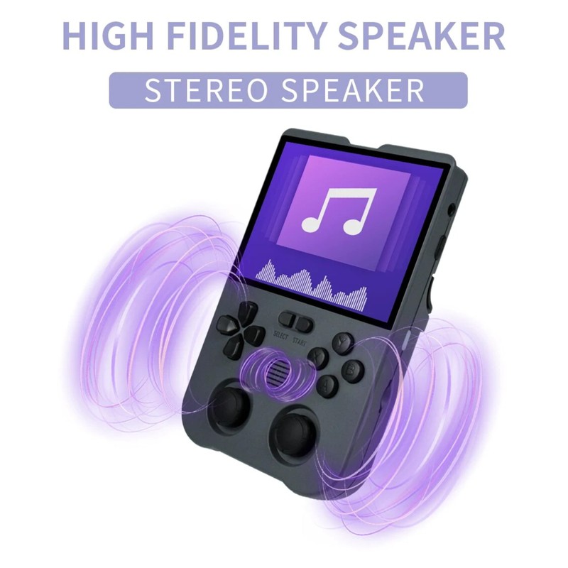 XU10 Handheld Game Console with Built-in 10,000 Games, 3.5-inch IPS