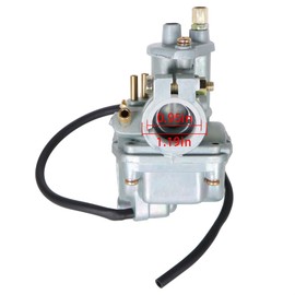 Silscvtt Carburetor Replacement for Yamaha PW80 PW 80 Y-Zinger 1983-2006 Dirt Bike Carb with Air Fuel Filter Throttle Cable
