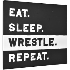 MCS Expandable 10-Page Sports Scrapbook Album with 12 x 12 Inch Pages, 13.5 x 12.5 Inch, Wrestle