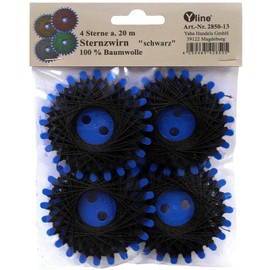 Yline 2850-13 Star Twine 20 m Cotton Black