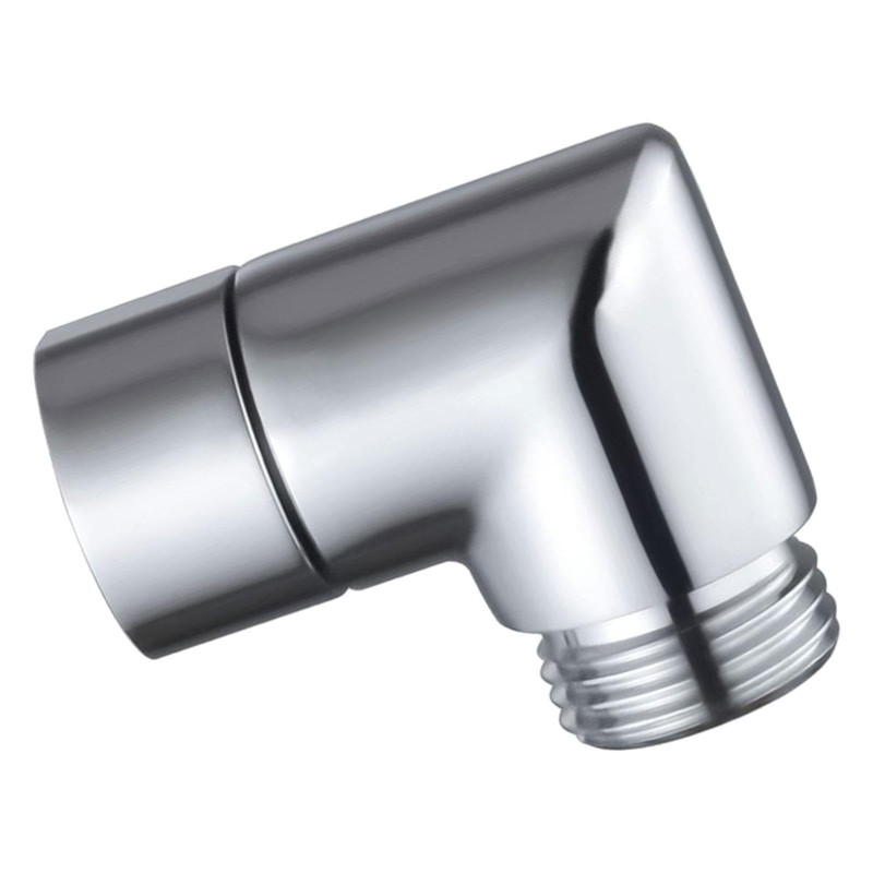 Qianly G1/2 Shower Elbow Adapter Coupling, Bathroom Fixtures, Pipe Fittings,