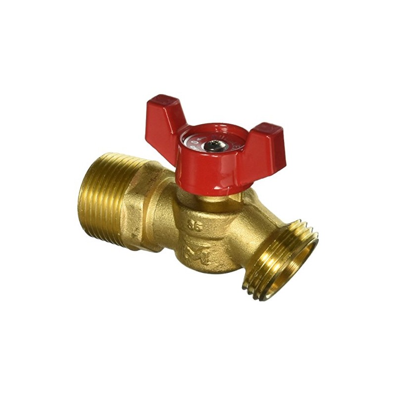 Mueller Industries 102-354HN No Kink Hose Bibb, 3/4-Inch