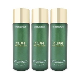 Kim Jeong-moon Aloe Cure Hydra Soothing Toner 130ml 3pcs Ss / 김정문알로에 큐어 하이드라 수딩 토너 130ml 3개 Ss