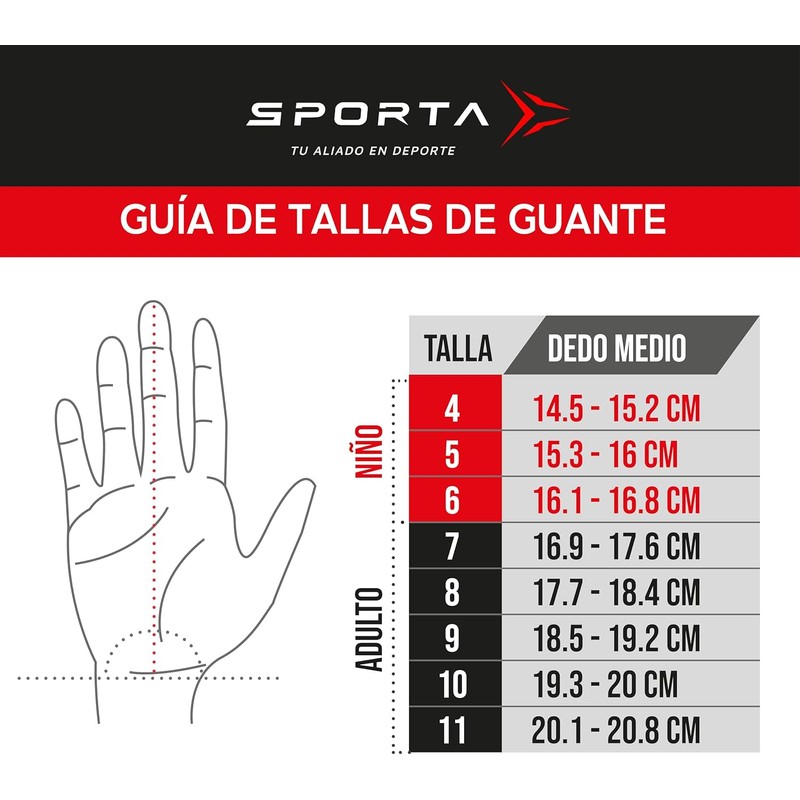 Rinat Guante de Portero Vortex con Varilla