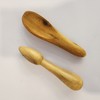 Wooden Acupressure Massager Gua Sha Roller Type 2ea