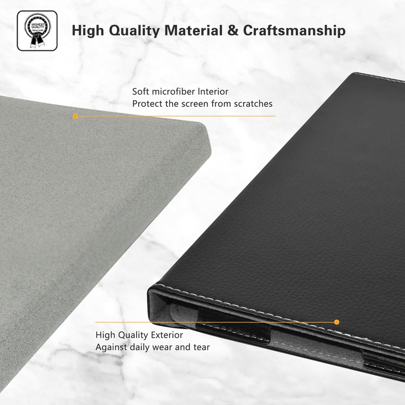 LiuShan Rotating Case for Doogee U9 Tablet, 360° Rotating Stand