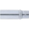 BGS 2972" Super Lock Deep Socket, Silver, 1/4" 12 mm